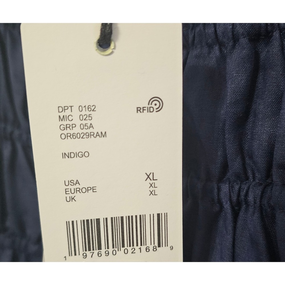 A Loves A Dress XL Fits 16 Blue Babydoll Smocked Sleeveless Adjust Strap 512326 - Picture 6 of 13